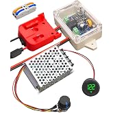 Power Wheel Adapter Kit Fit for Milwaukee M18 18V Battery | Upgrade Battery Adapter Conversion Suit, for DIY RC Car Truck Robotics, with Voltage Regulator Fuse and Wire Terminals