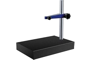 AICEYI The Granite Base Bracket is Used in Conjunction with a Digital Indicator dial, and The Granite Measurement Platform has a Size of 300mm * 200mm*50mm(11.8in * 7.8in * 2in) Granite Base﻿(ACE-ST)