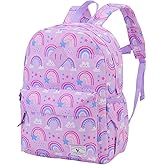 VX VONXURY Toddler Backpack for Boys Age 2-6,Small Kids Preschool Book Bag for Kindergarten Girls Fit A4 Folder