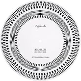 Turntable Strobe Disc LP Stroboscope Mat Tests for Record Player | Rotational Speed Detection LP Turntables Calibration Disc