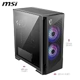 MSI MPG Velox 300R Airflow PZ Mid-Tower Case 360mm Radiator Support view 2