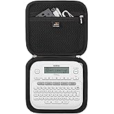 Aproca Case Compatible with Brother P-Touch PTD220 / PTD210 Label Maker, Storage Portable Bag for Label Tapes and Accessories (Case Only)