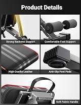 YOLEO Adjustable Foldable Weight Bench 300KG Incline Decline Flat Home Gym view 7