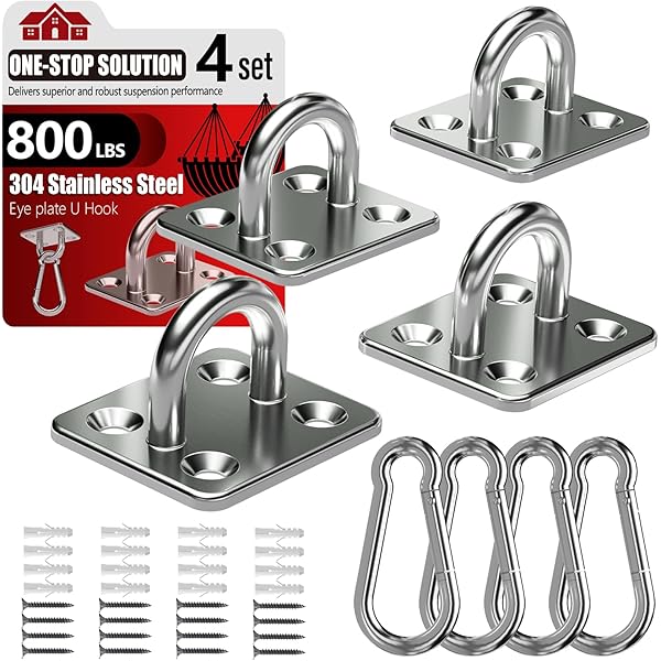 Outmate Marine Grade 316 Stainless Steel Carabiners -2.36