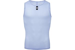 YKYWBIKE Men's Cycling Base Layer Sleeveless Cycling Jersey Men Quick Dry Bicycle Undershirt Mesh Bike Base Layer Vests