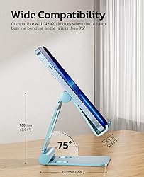Nulaxy Dual Folding Cell Phone Stand, Fully