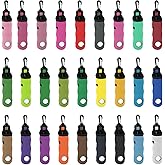 CONEHOY 27 Pcs Golf Ball Carry Bag with Hook Accessories Portable Neoprene Pouch Tee Holder for Women Men Gifts