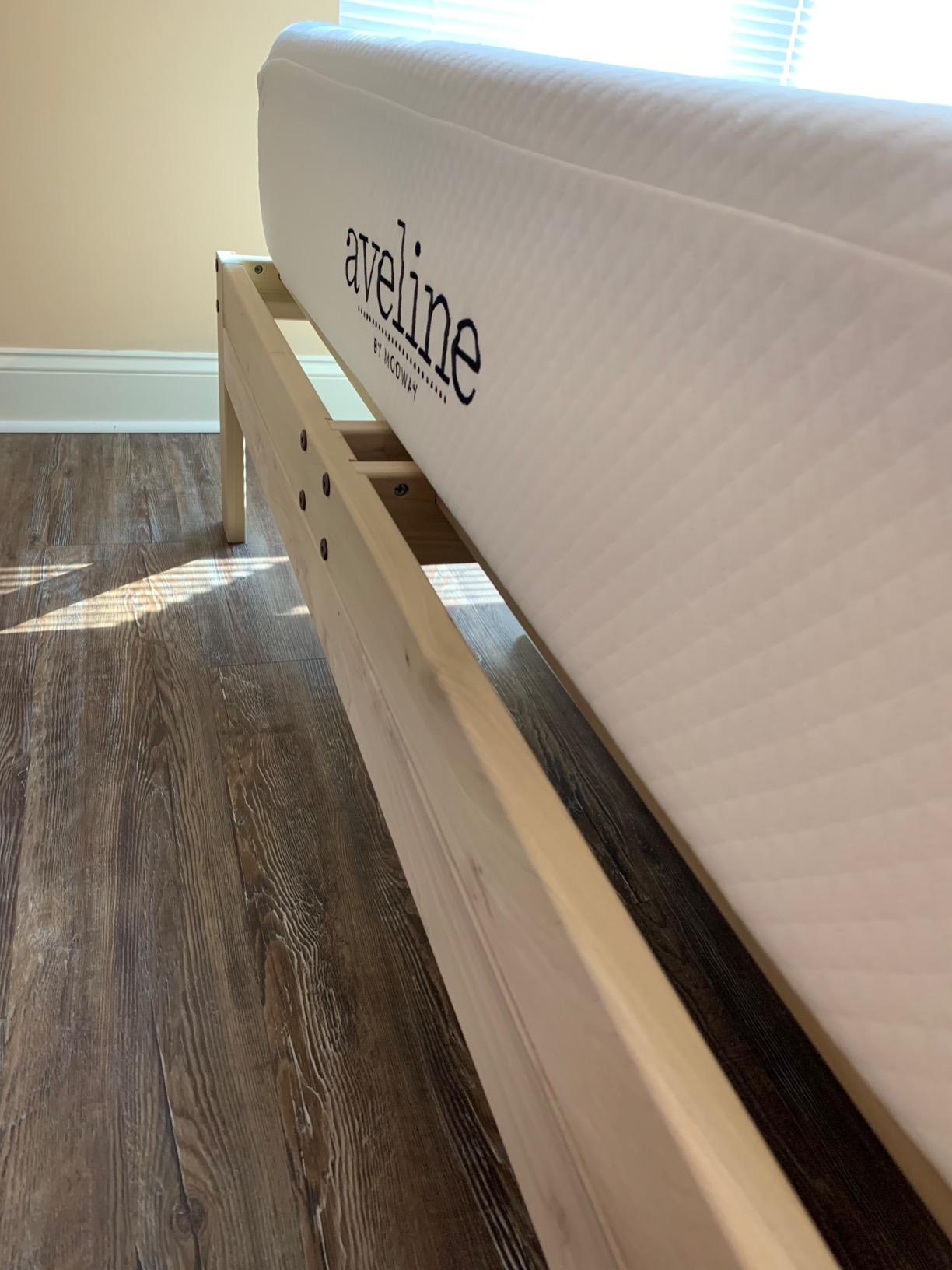 48/mo Finance KD Frames Nomad Platform Natural Poplar Bed Queen