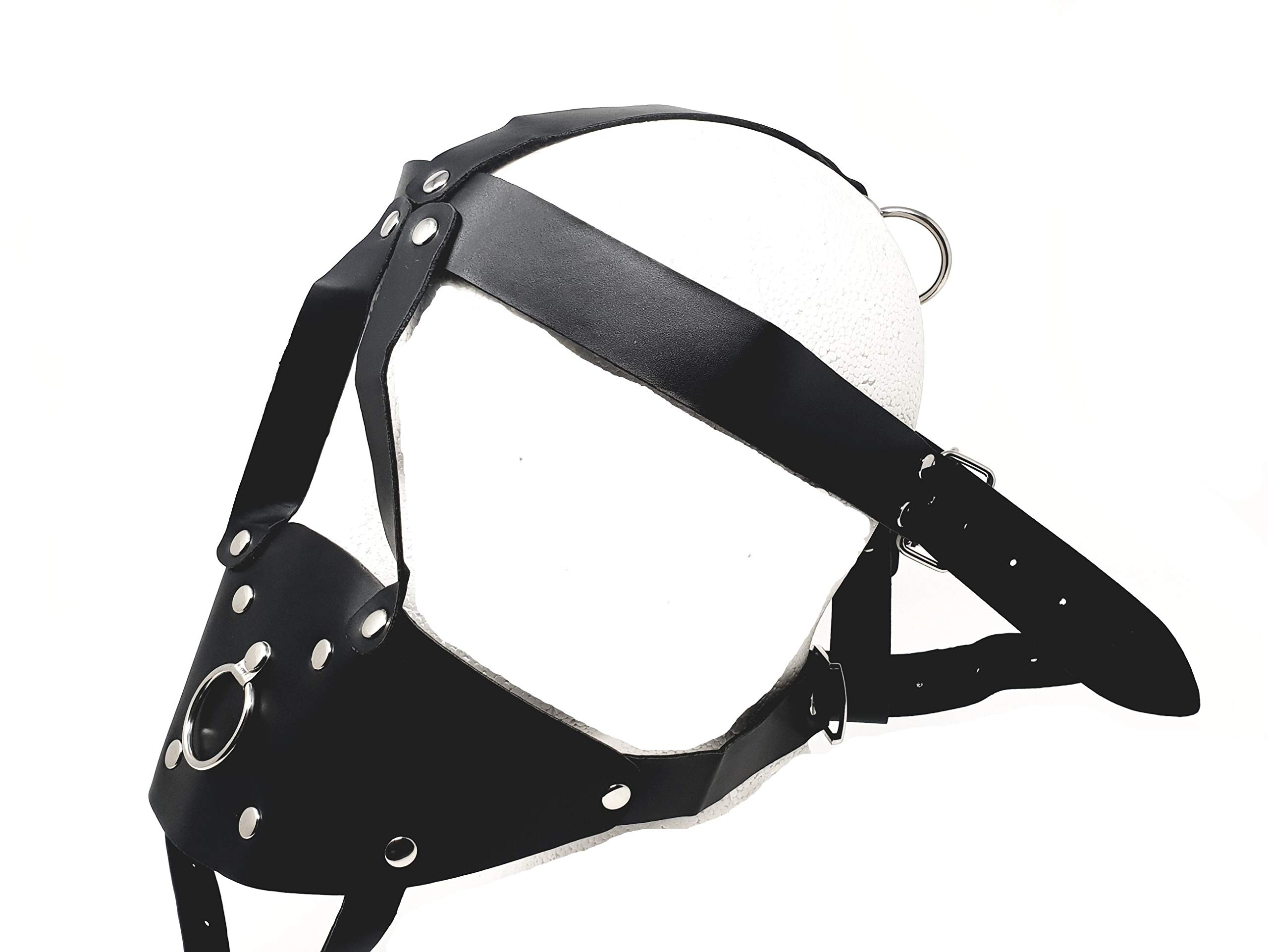 Bondage Masters Front Muzzle Head Harness Gag