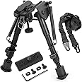 Gogoku Bipod & Sling Combo with Adapter Mount Hunting 6 to 9 Inches Bipod