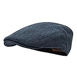 STARANCE Men Hat Wool Blend Newsboy Ivy Hat Tweed