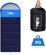 SAIL 4 Season Sleeping Bag Kids & Adults Extra Wide 220 cm Blue view 7