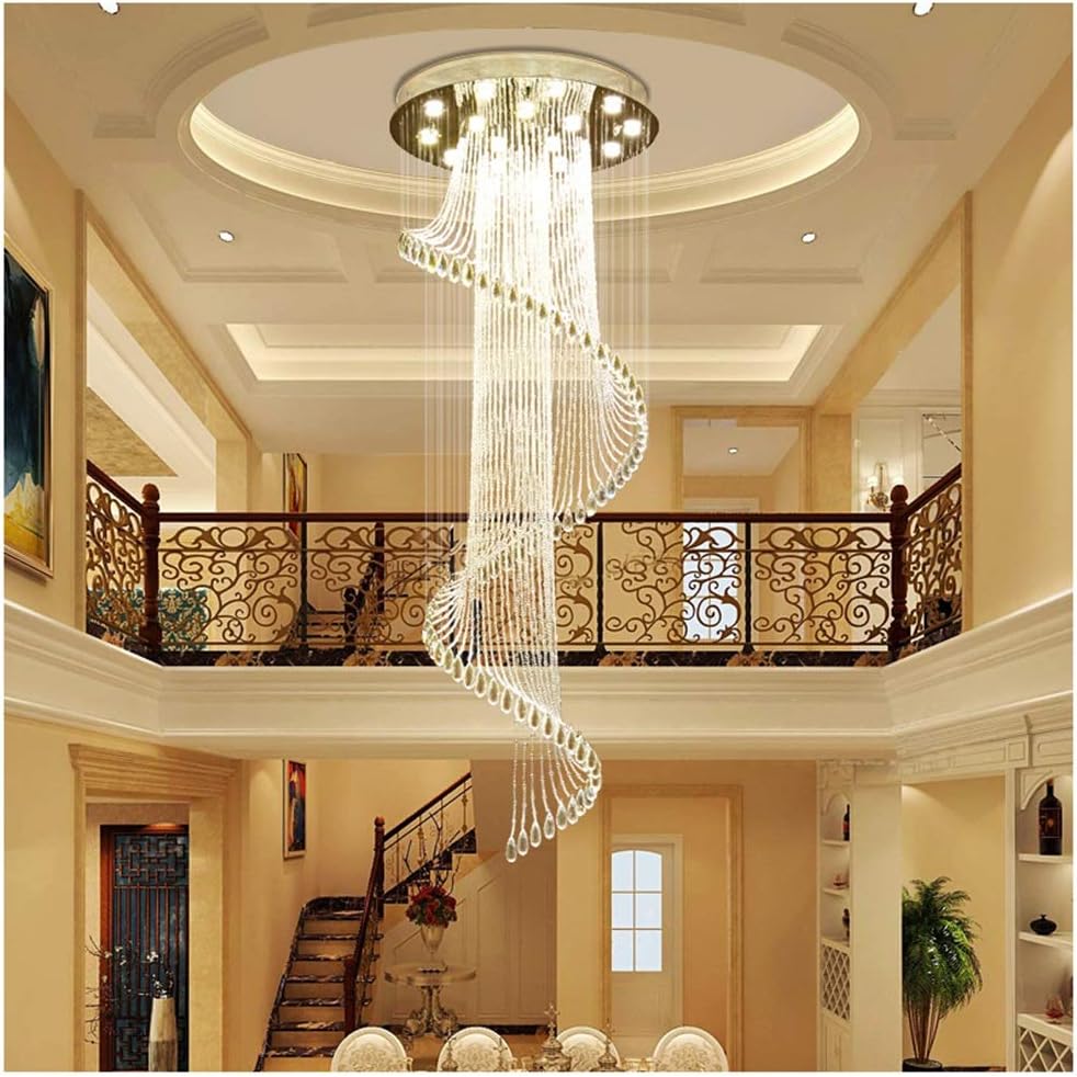 Amazon Com Crystal Pendant Light Creative Crystal Chandelier