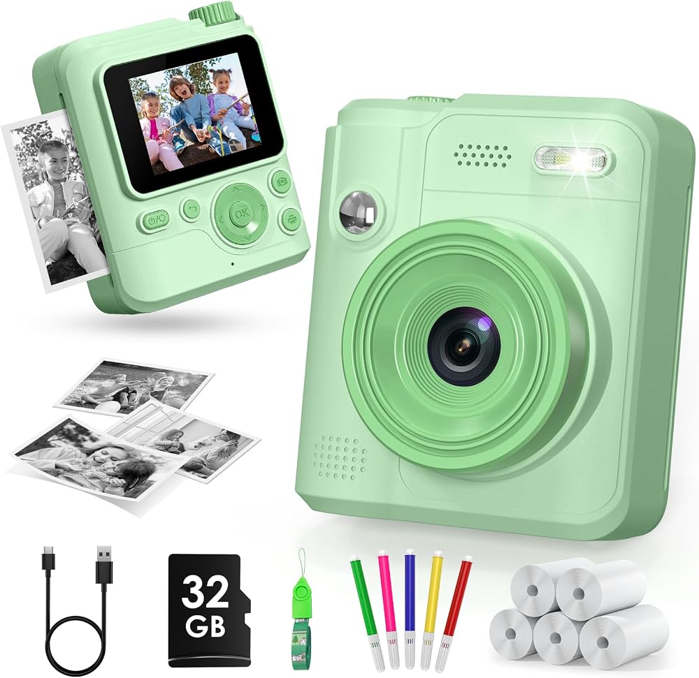 Gofunly Kids Camera Instant Print Toy for Girls Boys 3 8 USB C</n>