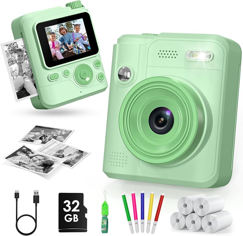 Gofunly Kids Camera Instant Print Toy for Girls Boys 3 8 USB C</n>