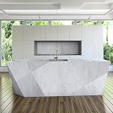 Hode Marble Sticky Back Plastic 90cm x 10m Granite White Grey Vinyl Wrap view 9