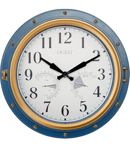 Amazon.com: La Crosse Clock 433-3836 14-inch Rowan Indoor/Outdoor