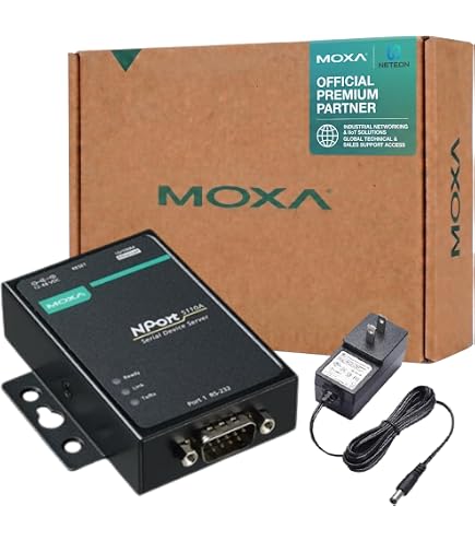 Amazon.com: MOXA NPort 5210-2 Ports Device Server, 10/100 Ethernet