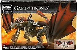 Mega Construx Game of Thrones Daenerys & Drogon