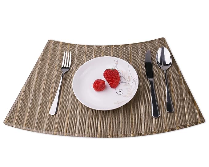 Convetu Placemats for Round Tables, PM08 Dining Mats Set of