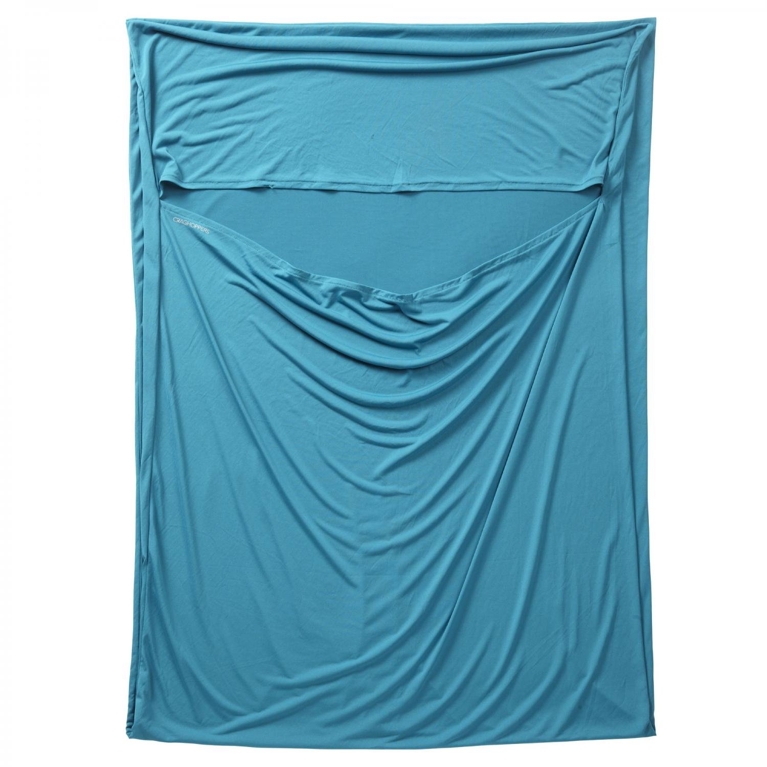 Craghoppers 3-in-1 Handy Sleeping Bag Liner - Sea Blue