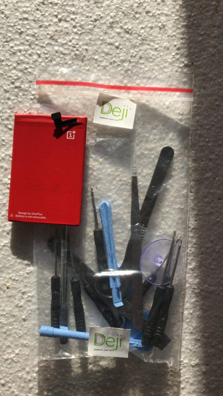 OnePlus Original Replacement Battery BLP597, Compatible with OnePlus 2 Phone 3300mAh Bulk Packaing - with Free Deji Opening Tools