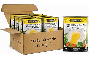 Mayacamas Vegetarian Chicken Flavoured Gravy Mix, Vegan, Gluten Free, Ready to Eat, 19g , Pack of 12