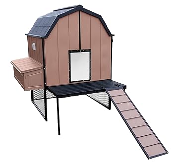 Cove Products 4 X 4 Moderne Grange Poulailler Amazonfr Jardin