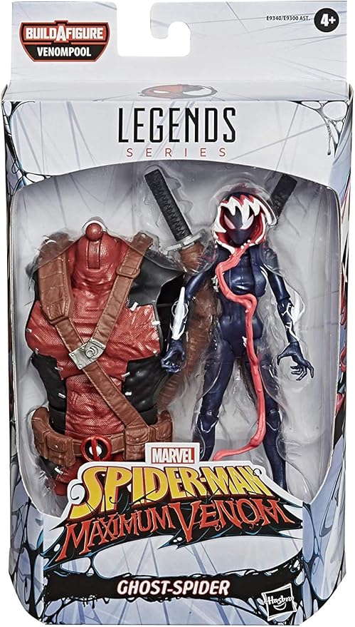 Amazon ハズブロ マーベルレジェンド 6インチ アクションフィギュア ヴェノムプール シリーズ ゴースト スパイダー Hasbro Marvel Legends 6inch Venompool Wave Ghost Spider マーベル レジェンズ Ml Gwenom グウェノム スパイダー グウェン 並行輸入品