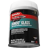 Bondo Glass, Short Strand Reinforced Fiberglass Filler, Stage 2, 1.37 lbs. Filler with 0.5 oz Hardener