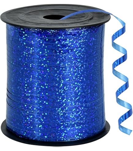 thumbnail image 2 of 500 Yards Royal Blue Curling Ribbon - Premium Plastic Gift Wrap Ribbon For All Occasions 2 of 12