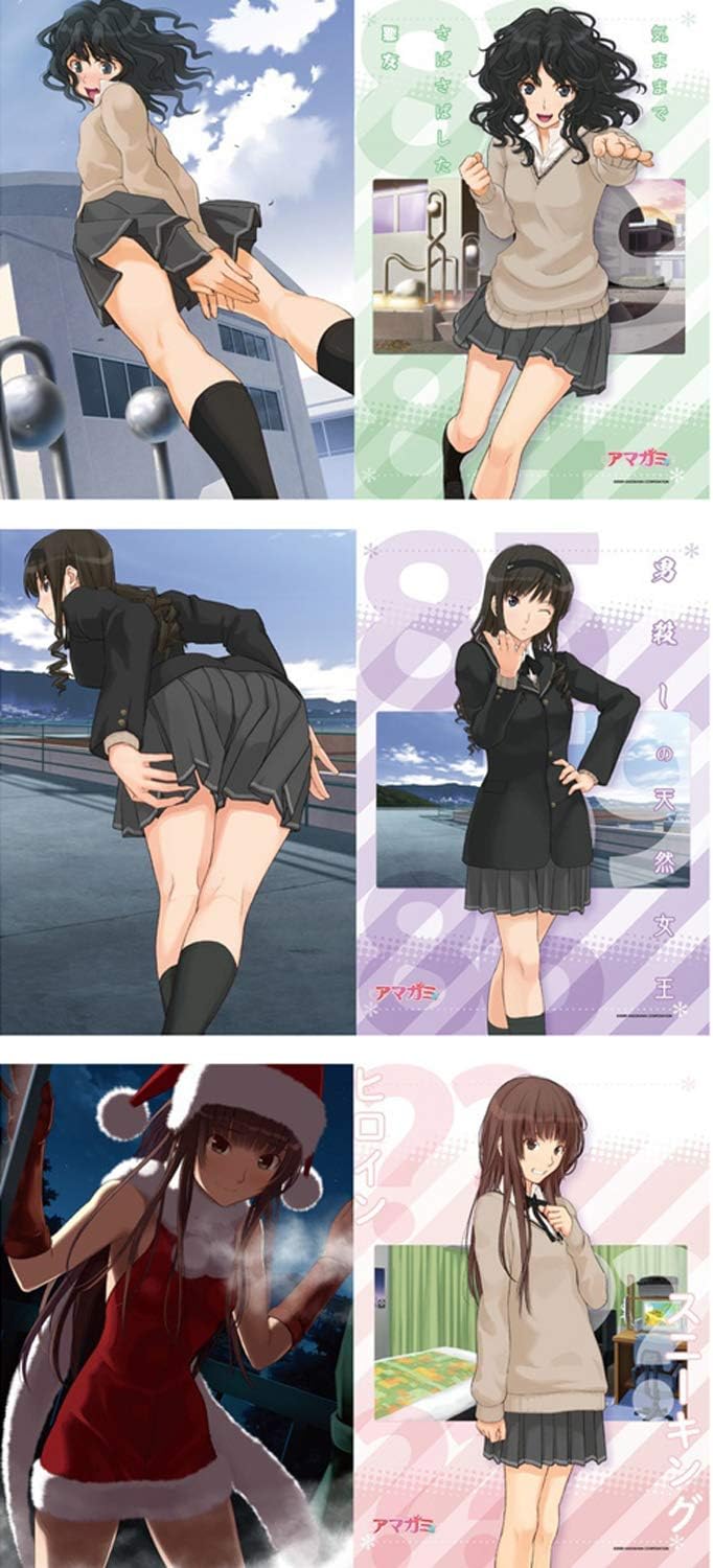 Amazon 高山箕犀個展 アマガミ10周年記念展覧会 創設祭 クリアファイル 全9種セット アニメ 萌えグッズ 通販