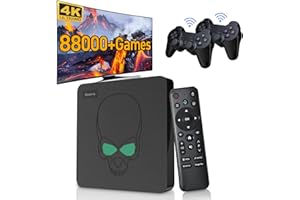 Super Console X King Game Console with 88000 Games,Compatible with PSP/PS1/MAME/ARCADE,S922X,EmuELEC 4.5/Android 9.0/CoreELEC