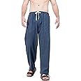 CandyHusky Baggy Sweatpants Men Cotton, Drawstring Lounge Pants, Relaxed Fit, Ideal for Comfort