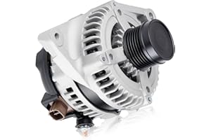 Farrme 11402 Car Alternators Fit for Toyota Camry 2012-2015, for RAV4 2009-2012, for Scion tC 2011-2016 L4 2.5L Automotive Replacement Alternators 12946, 2706036010, 1042102270 100Amp Alternator