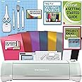 Cricut Explore Air 2 Machine with Vinyl Pack and Essential Tool Kit Bundle , Starter Cutting Machine and Guide with Supplies