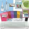 Cricut Explore Air 2 Machine with Vinyl Pack and Essential Tool Kit Bundle , Starter Cutting Machine and Guide with Supplies 