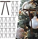 SIMISI RIBBON 24 Pcs Brown Velvet Christmas Tree Bows Door Garland Decor Vintage Wreath Bow (3/8'' Width, 5 * 7 inch)