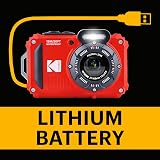 KODAK Water Camera Red Waterproof 15m 4X Optical Zoom 1080P Video view 6
