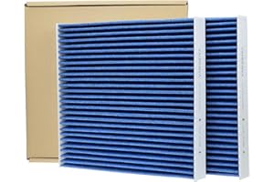 2Pcs Cabin Air Filter with Activated Carbon, Fits for 2021-2025 Elantra, 2022-2025 Ioniq 5, 2020-2025 Sonata, 2021-2025 Santa