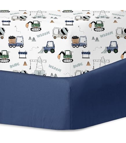 Summer Crib Sheet, Blue : Baby