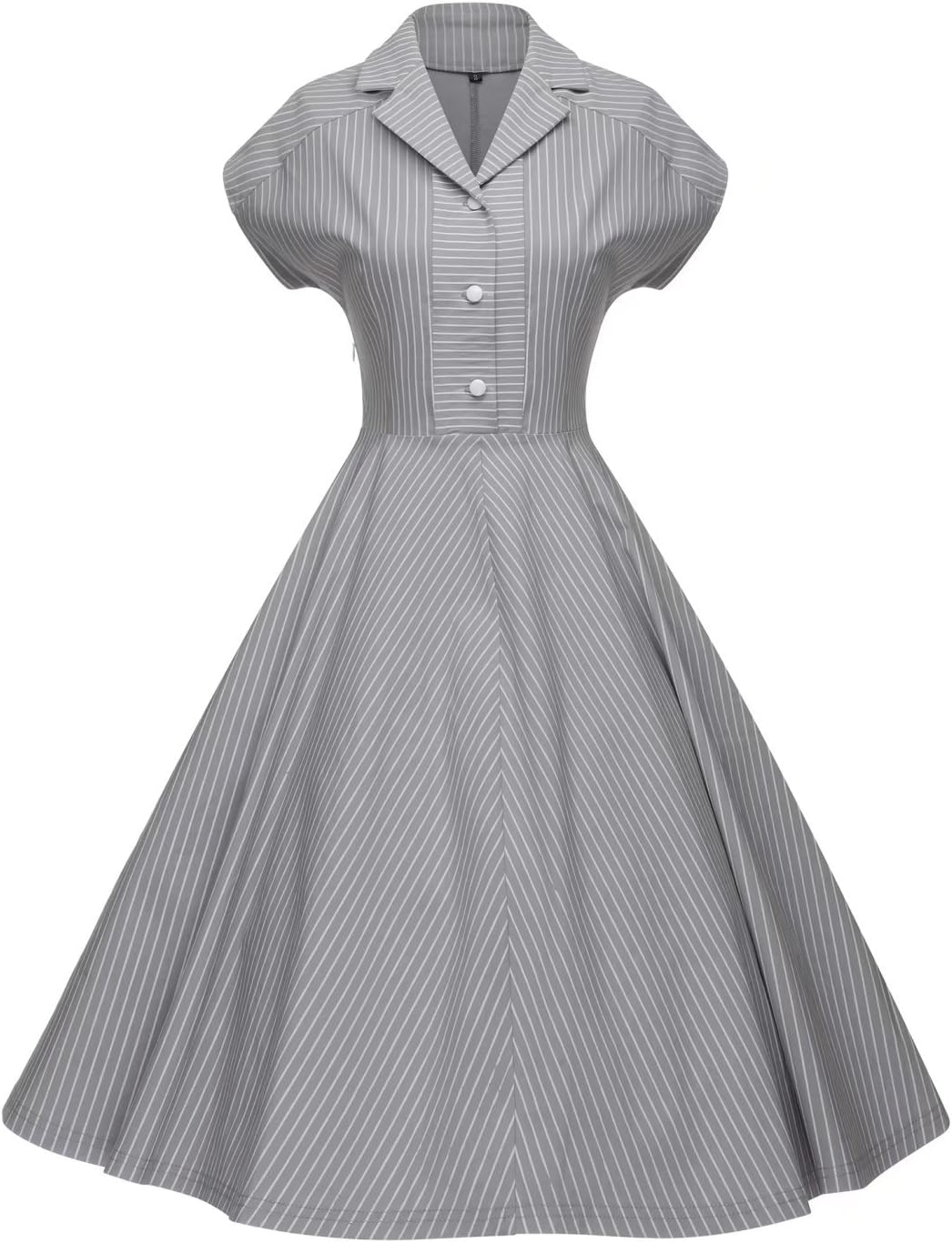 GownTown Women's 1950s Retro Vintage Cocktail Party Swing Dress