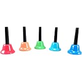 Kids Play Chromatic 5 Note Add - On Handbells Set