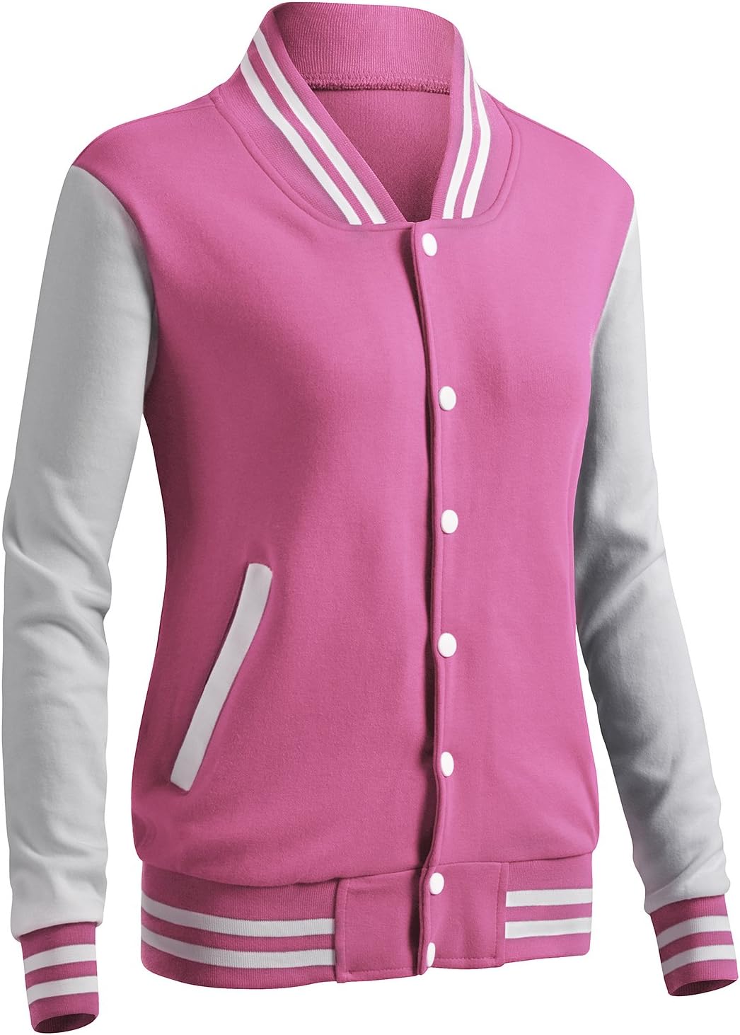 Women's Casual Jacket Baseball Button Jacket