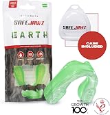 SAFEJAWZ Earth Green Dual Layer Mouth Guard Adult 12+ Case view 6
