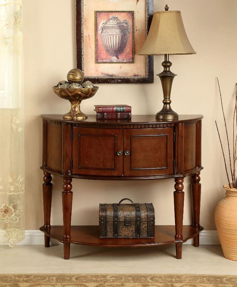 FA Furnishing Danesdale - Mueble Consola de Madera de Cerezo: Amazon.es