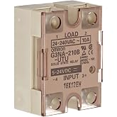 Omron G3NA-210B-UTU DC5-24 Solid State Relay, VDE Certified Model, Zero Cross Function, Yellow Indicator, Phototriac Coupler Isolation, 10 A Rated Load Current, 24 to 240 VAC Rated Load Voltage, 5 to 24 VDC Input Voltage