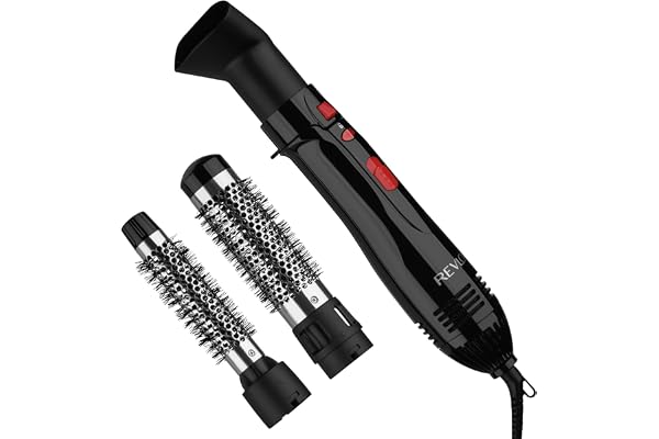 Revlon All-In-One Style Hot Air Kit - Curl and Volumize Hair, Salon-Styled Finish