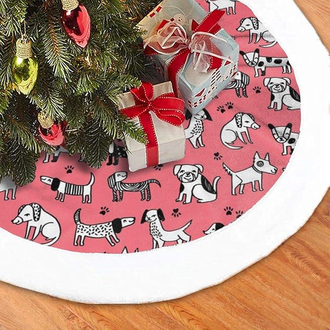 girly christmas tree decorations