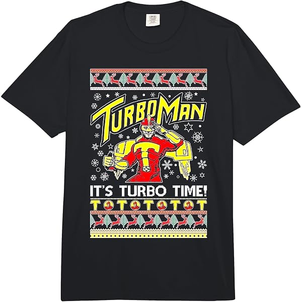 Amazon.com: TurboMan It's Turbo Time Ugly T-Shirt : Clothing